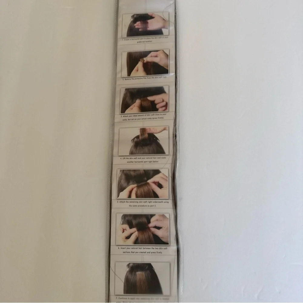 BOHYME Premium Select Adhesive Skin Extensions 100% Remi Human Hair  18